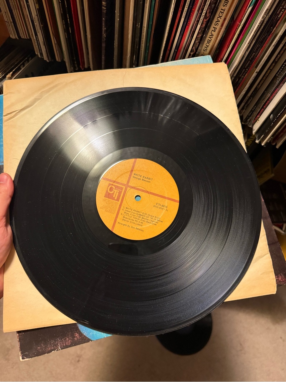George Benson White Rabbit Vinyl Album - Picture 5 of 5